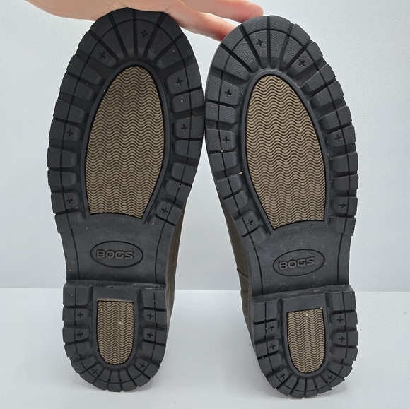 BOGS | Tillamook Bay black brown ankle waterproof outdoor shoes | MENS 10 - Picture 9 of 9